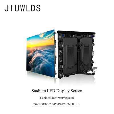 Фудбалски стадион периметарски LED екран на екранот